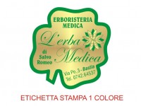 Etichette adesive per erboristerie, cosmetica, cosmesi (mm 39X39)  (cod.7M )